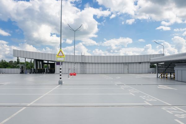 Cost of Concrete Parking Lot Repair in Hendersonville