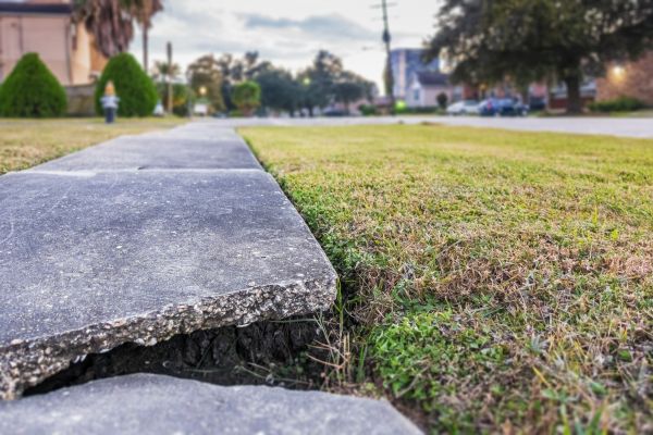 Cost of Sidewalk Crack Repair in Hendersonville